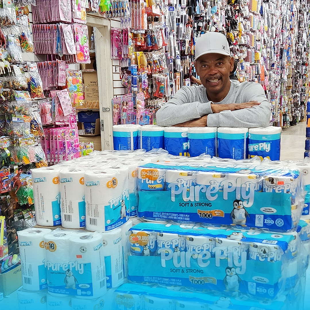 Bulk tissue and paper towel orders