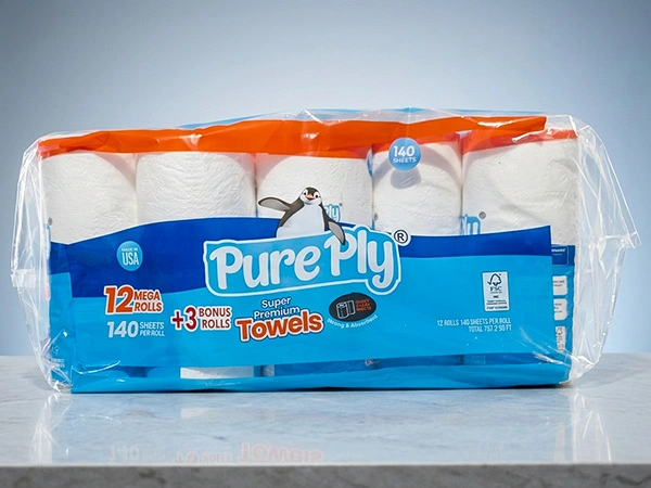 2 PLY Jumbo Unbleached Paper Towels